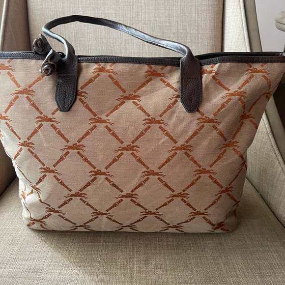 Authentic long champ medium tote bag - Picture 4 of 15